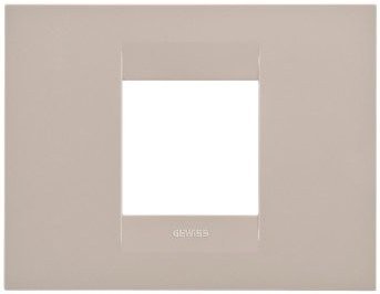 CHORUSMART GEO PLATE - IN TECHNOPOLYMER - Hemp