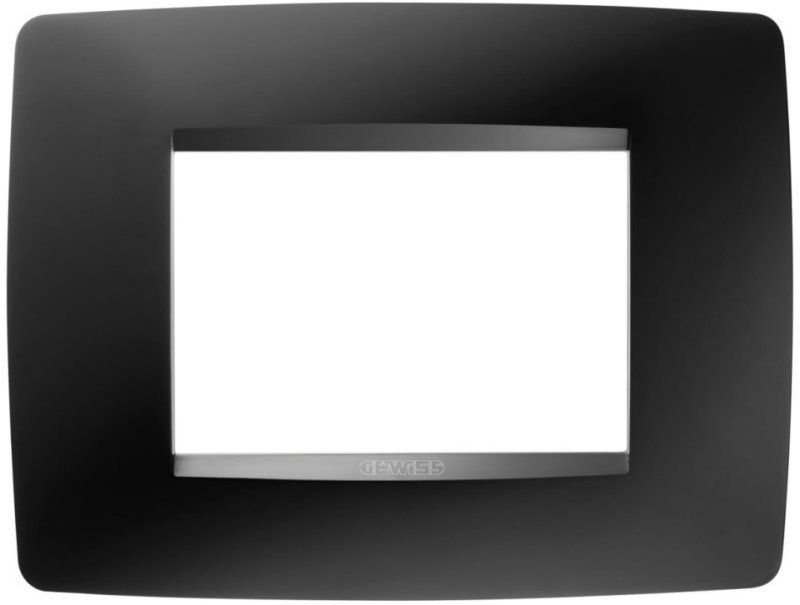 CHORUSMART ONE PLATE - IN Painted technopolymer - Black